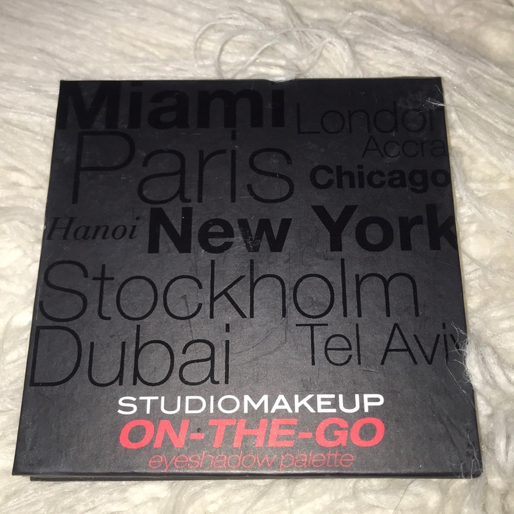 studimakeup on the go brown eyeshadow palette